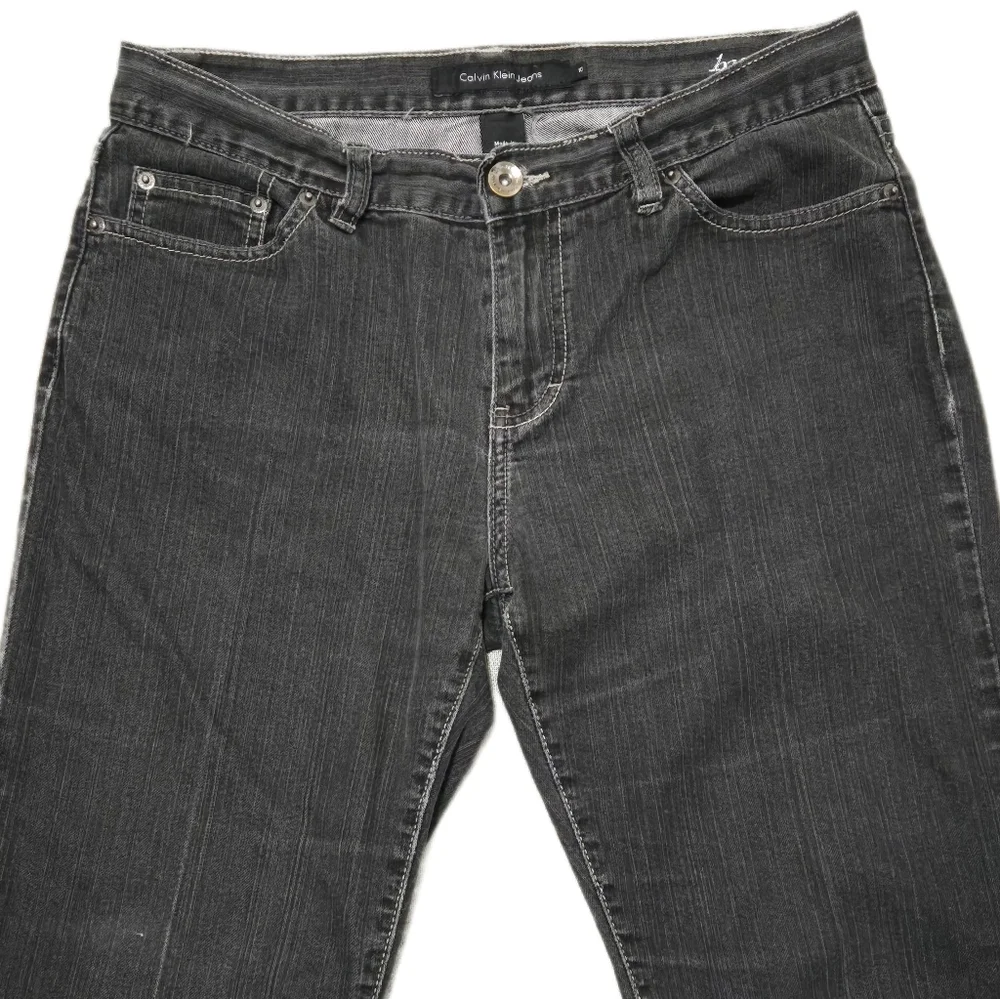 Calvin Klein Vintage Y2K Black Bootcut Jeans Size 10